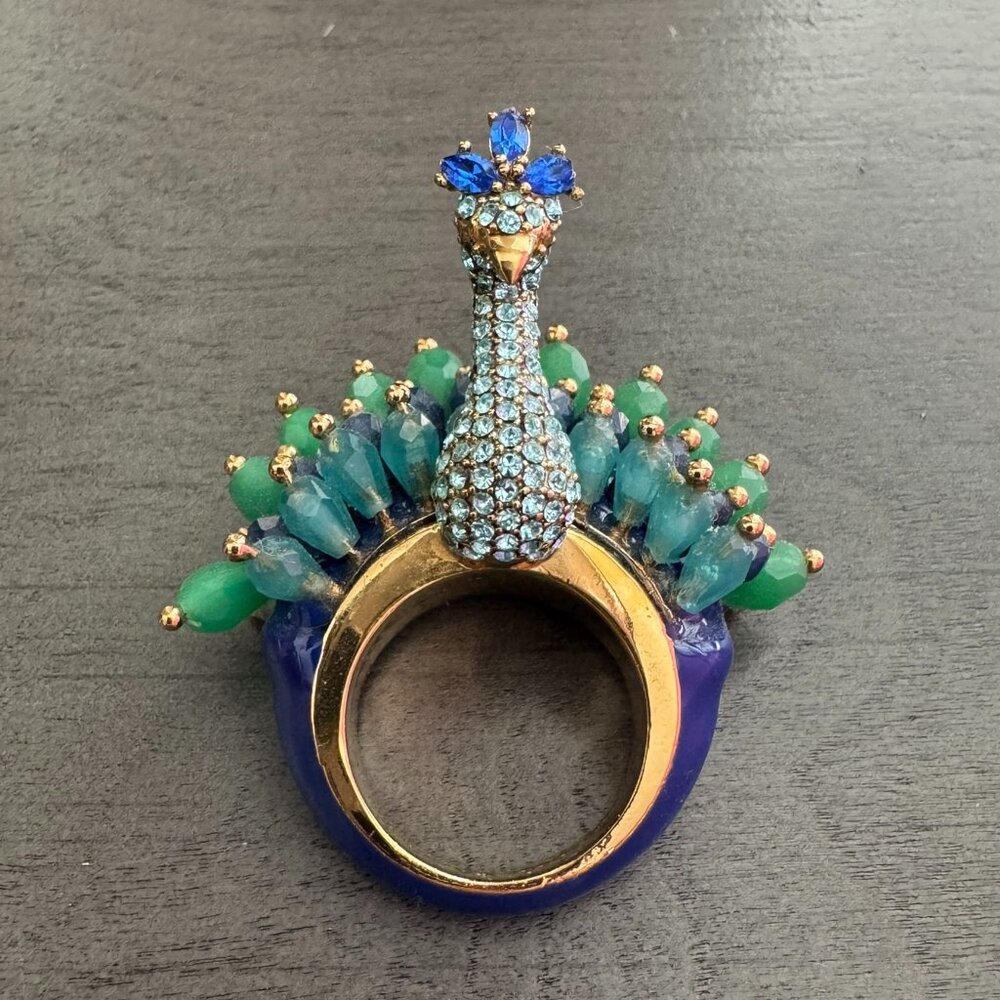 Kate Spade Peacock Cocktail Ring